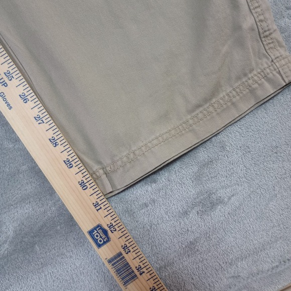 Union Bay Cargo‎ Pants B&T Survivor Straight Leg Belted 44 x 30 Beige NEW Cotton - Picture 6 of 16